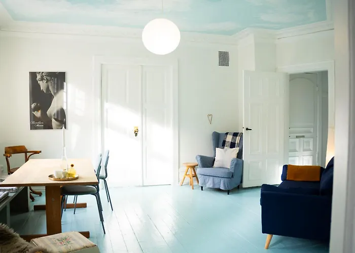 100m2 Blue Downtown Cph I 4-5 Person 2 Bedroom I 5 Minutes Walking Distance To Main Station