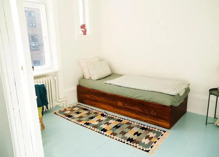 100m2 Blue Downtown Cph I 4-5 Person 2 Bedroom I 5 Minutes Walking Distance To Main Station 코펜하겐