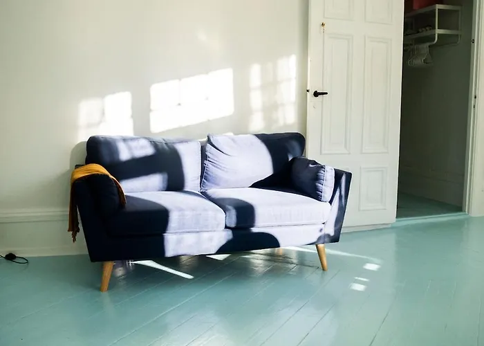 아파트 100m2 Blue Downtown Cph I 4-5 Person 2 Bedroom I 5 Minutes Walking Distance To Main Station 코펜하겐