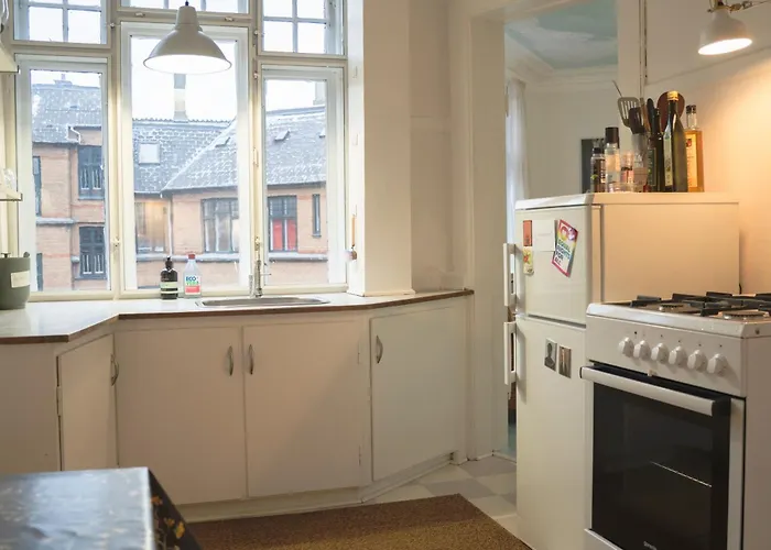 100m2 Blue Downtown Cph I 4-5 Person 2 Bedroom I 5 Minutes Walking Distance To Main Station